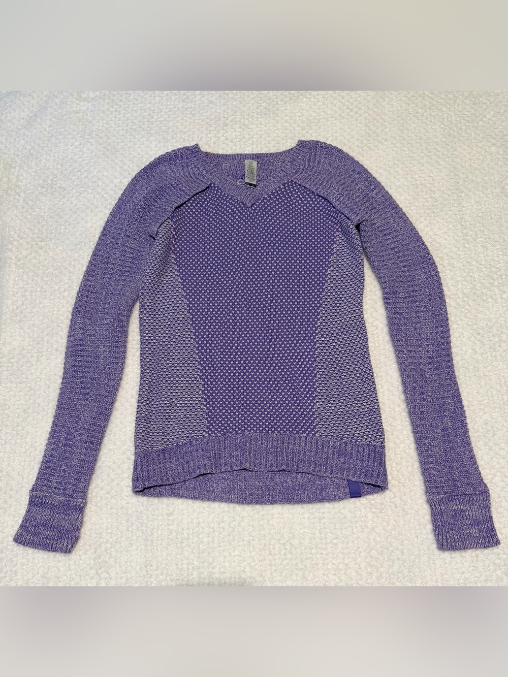 Ivivva 100% Cotton V Neck Sweater